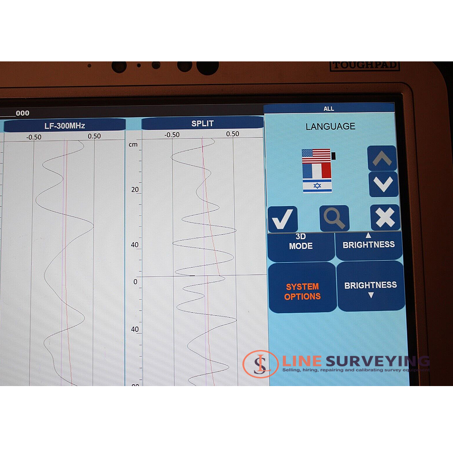 GSSI-UtilityScan-Pro-Gpr-Kit-800-300-DF-Antenna-used-f