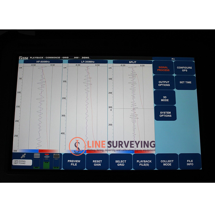 GSSI-UtilityScan-Pro-Gpr-Kit-800-300-DF-Antenna-used
