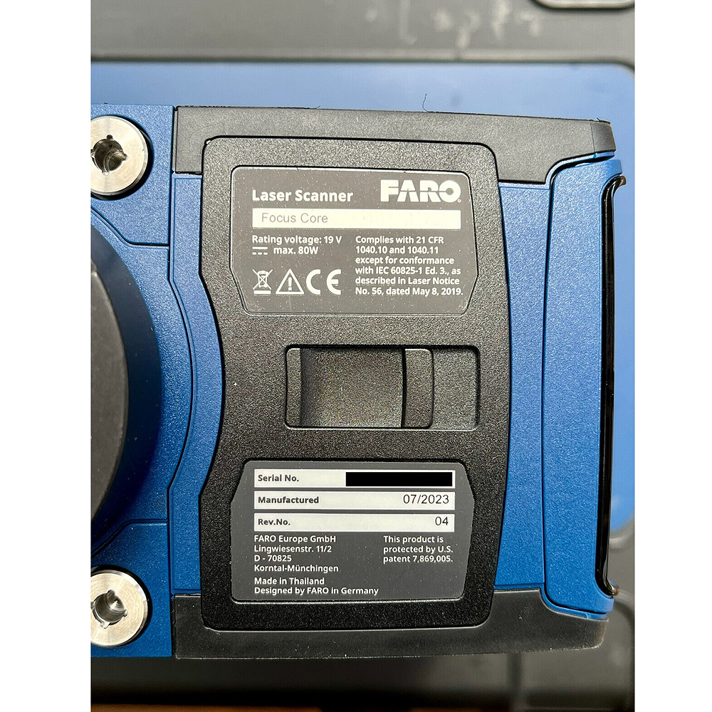 used-FARO-Focus-Core-Laser-scanner